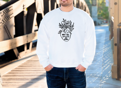 Invisible Wounds-CHD Awareness Sweatshirt
