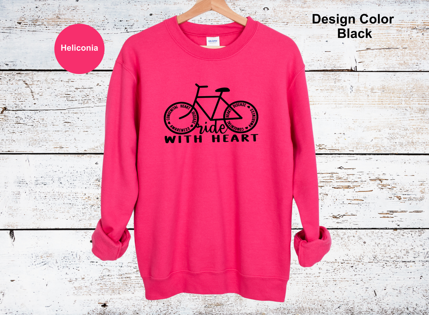 Ride With Heart Sweatshirt