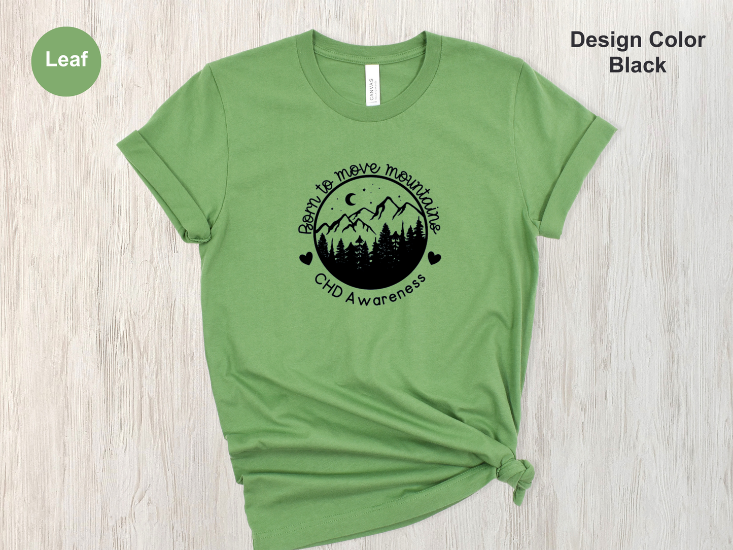 Born To Move Mountains CHD Shirt