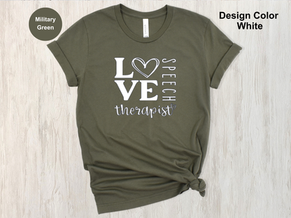 LOVE-Speech Therapy Shirt