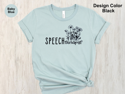 Flower Garden-Speech Therapy Shirt