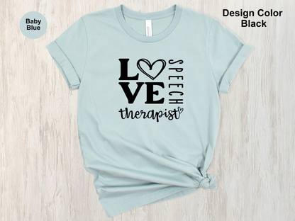 LOVE-Speech Therapy Shirt
