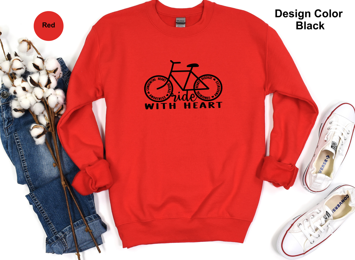 Ride With Heart Sweatshirt