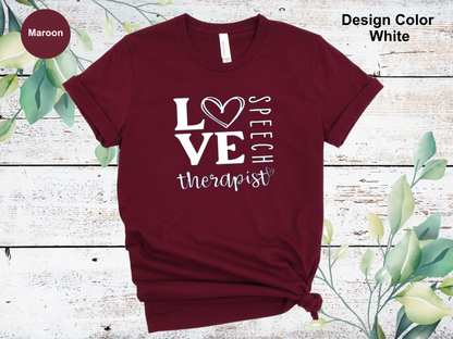 LOVE-Speech Therapy Shirt