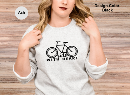 Ride With Heart Sweatshirt