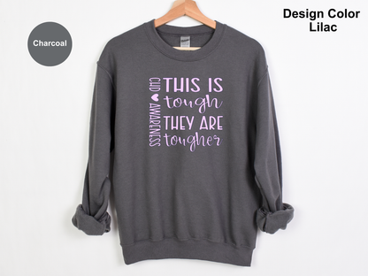 They Are Tougher-CHD Awareness Sweatshirt