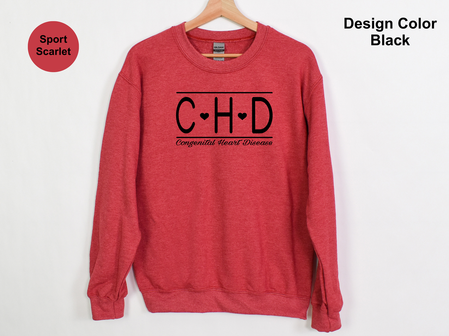 Hearts-CHD Awareness Sweatshirt
