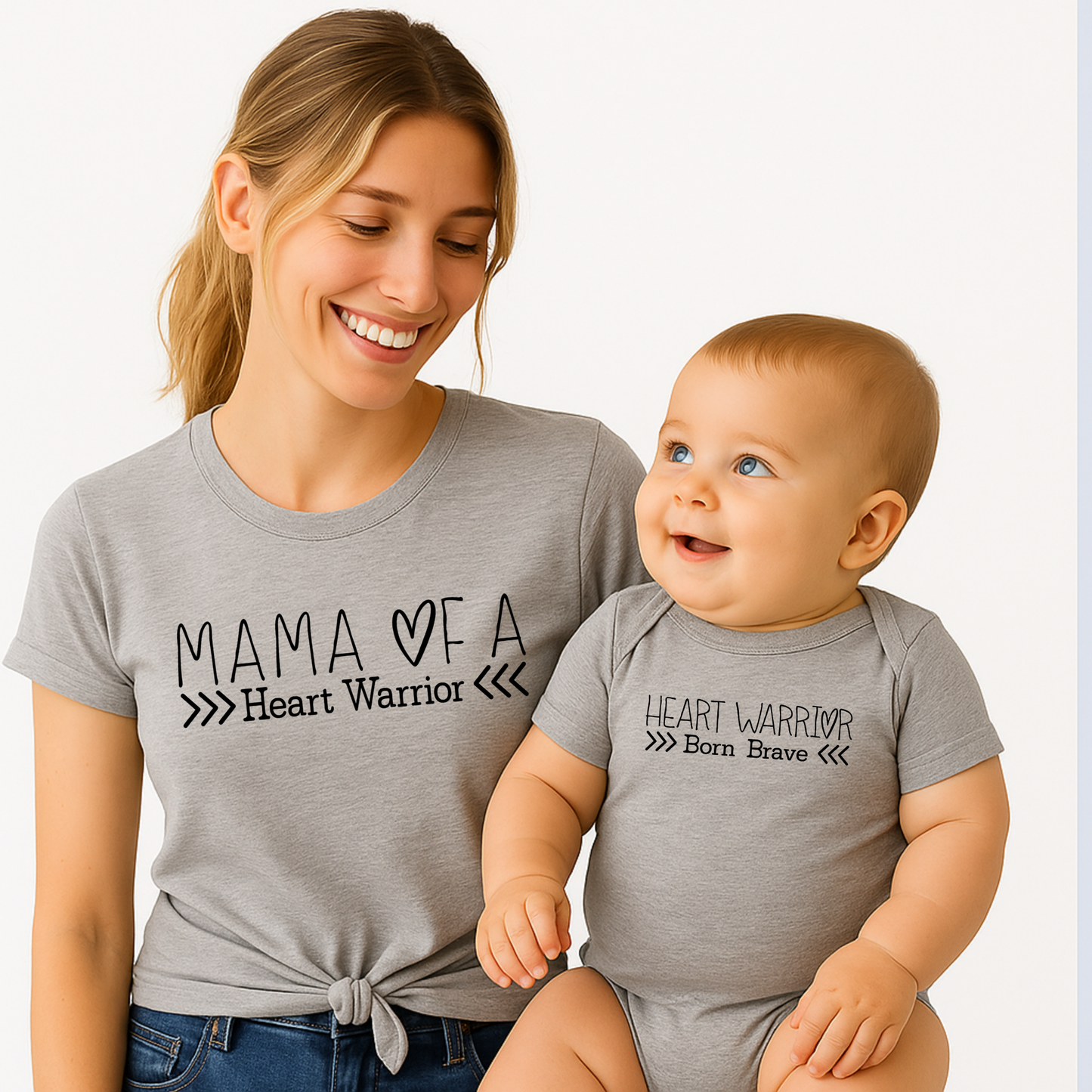 Mommy & Me Warrior Set | Shirts Made for Matching Memories