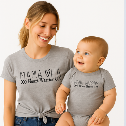Mommy & Me Warrior Set | Shirts Made for Matching Memories