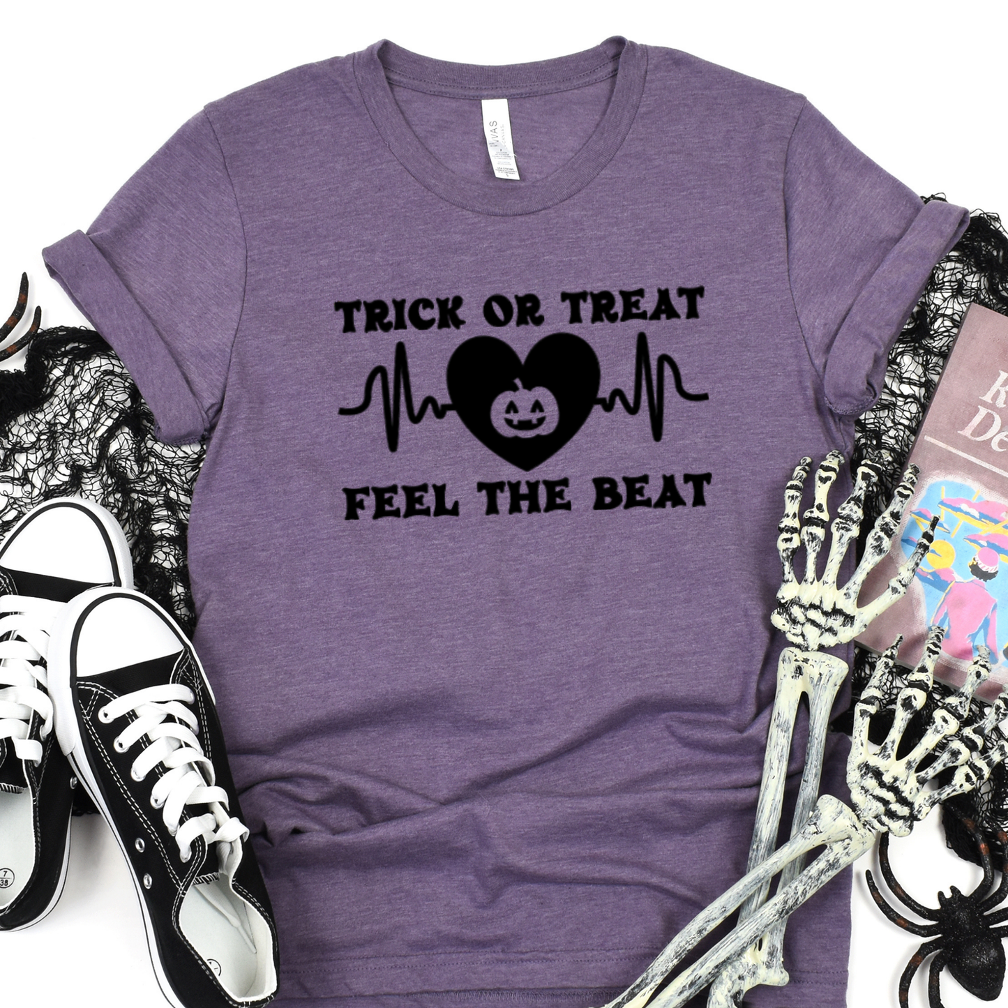 Feel The Beat Pumpkin-Shirt