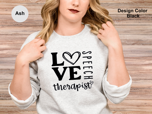 LOVE-Speech Therapy Sweatshirt