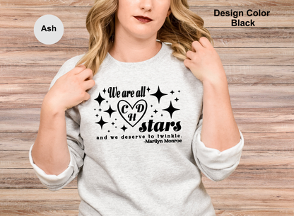 Twinkling Stars-CHD Awareness Sweatshirt