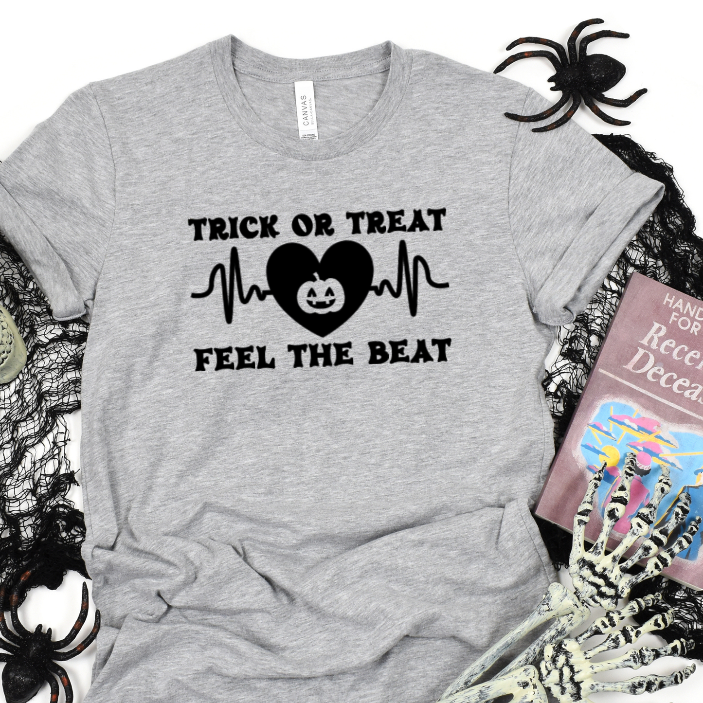 Feel The Beat Pumpkin-Shirt