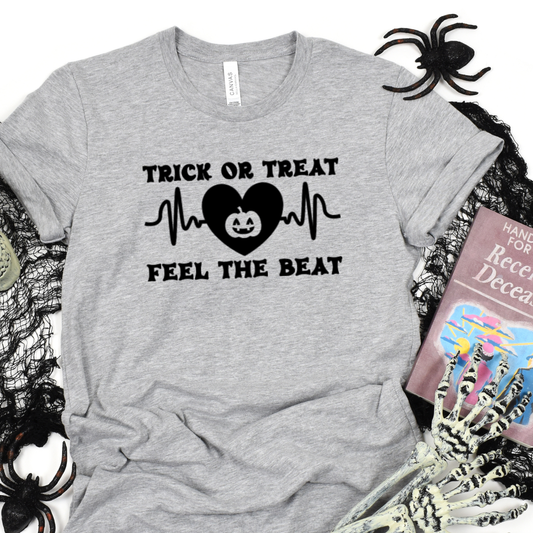 Feel The Beat Pumpkin-Shirt