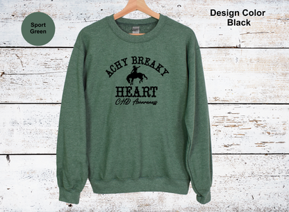 Achy Breaky Heart-CHD Awareness Sweatshirt