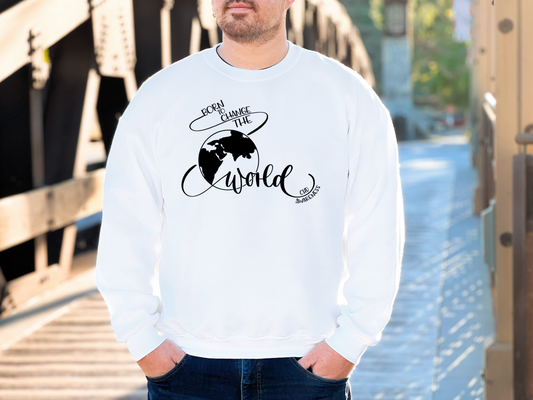 Born To Change The World-CHD Awareness Sweatshirt