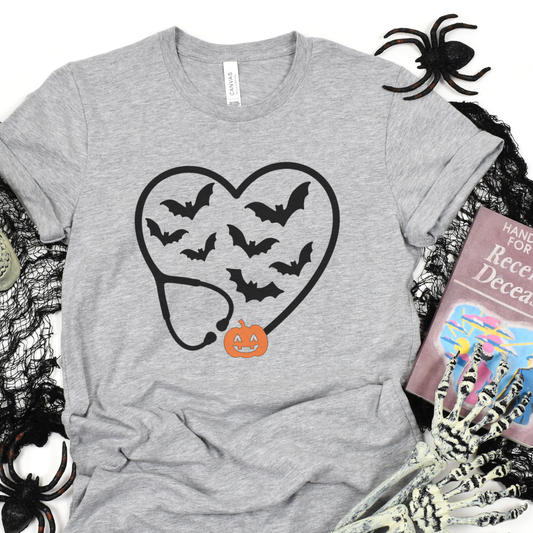 Halloween Stethoscope-Shirt