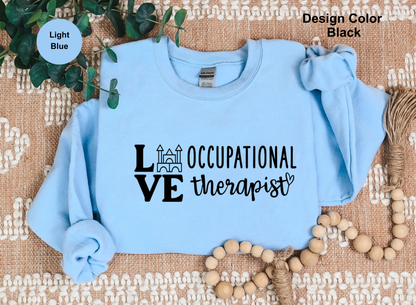 Building Blocks of Play Therapy-Occupational Therapy Sweatshirt
