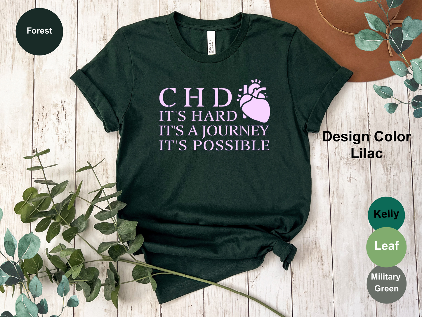 It's A Journey-CHD Awareness Shirt
