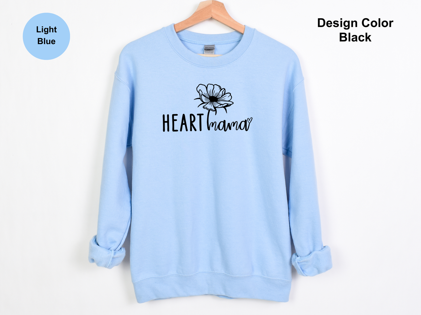 Delicate Flower-CHD Awareness-Sweatshirt