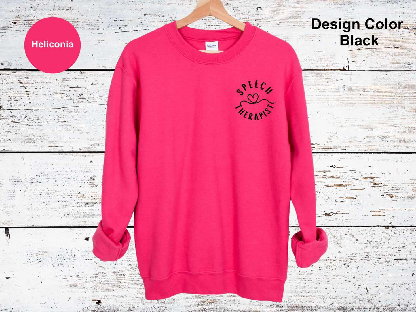 From The Heart-Speech Therapy Sweatshirt