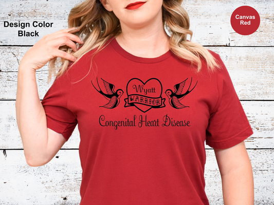 Sailor Tattoo Style-CHD Awareness Shirt