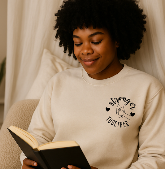 Unbreakable Love – CHD Mama Sweatshirt for Proud Heart Moms-Toddler Hand