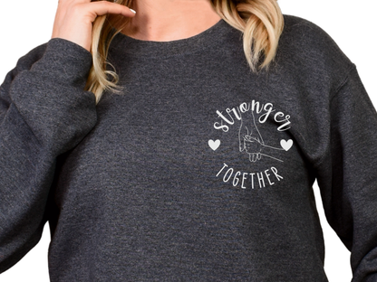 CHD Mama Sweatshirt – Cozy Gildan Crewneck for Proud Heart Moms | Share Your Child’s Story in Comfort | Unbreakable Love – Mom and Toddler