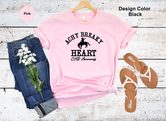 Achy Breaky Heart – Western CHD Awareness Graphic Tee