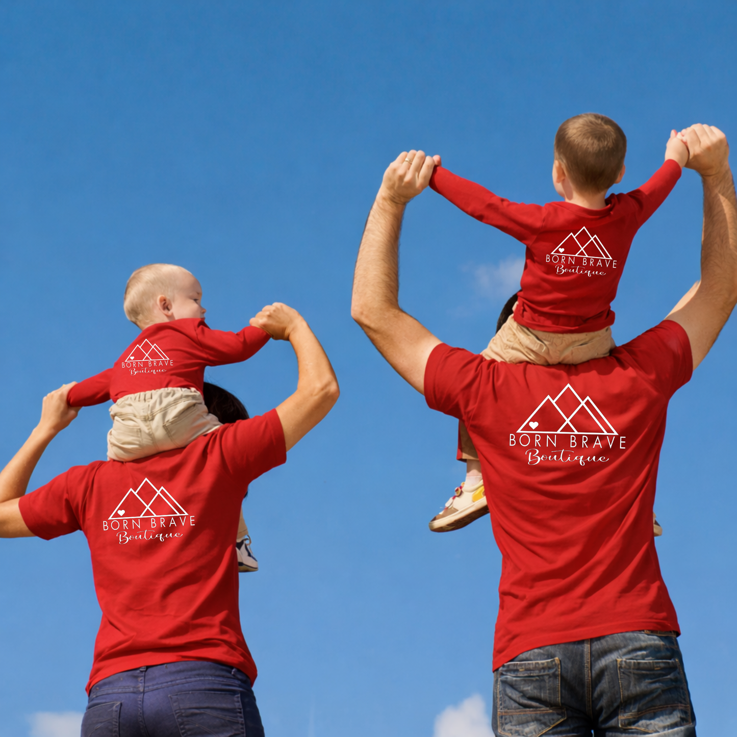 Family Bundle-I Wear Red For a Warrior