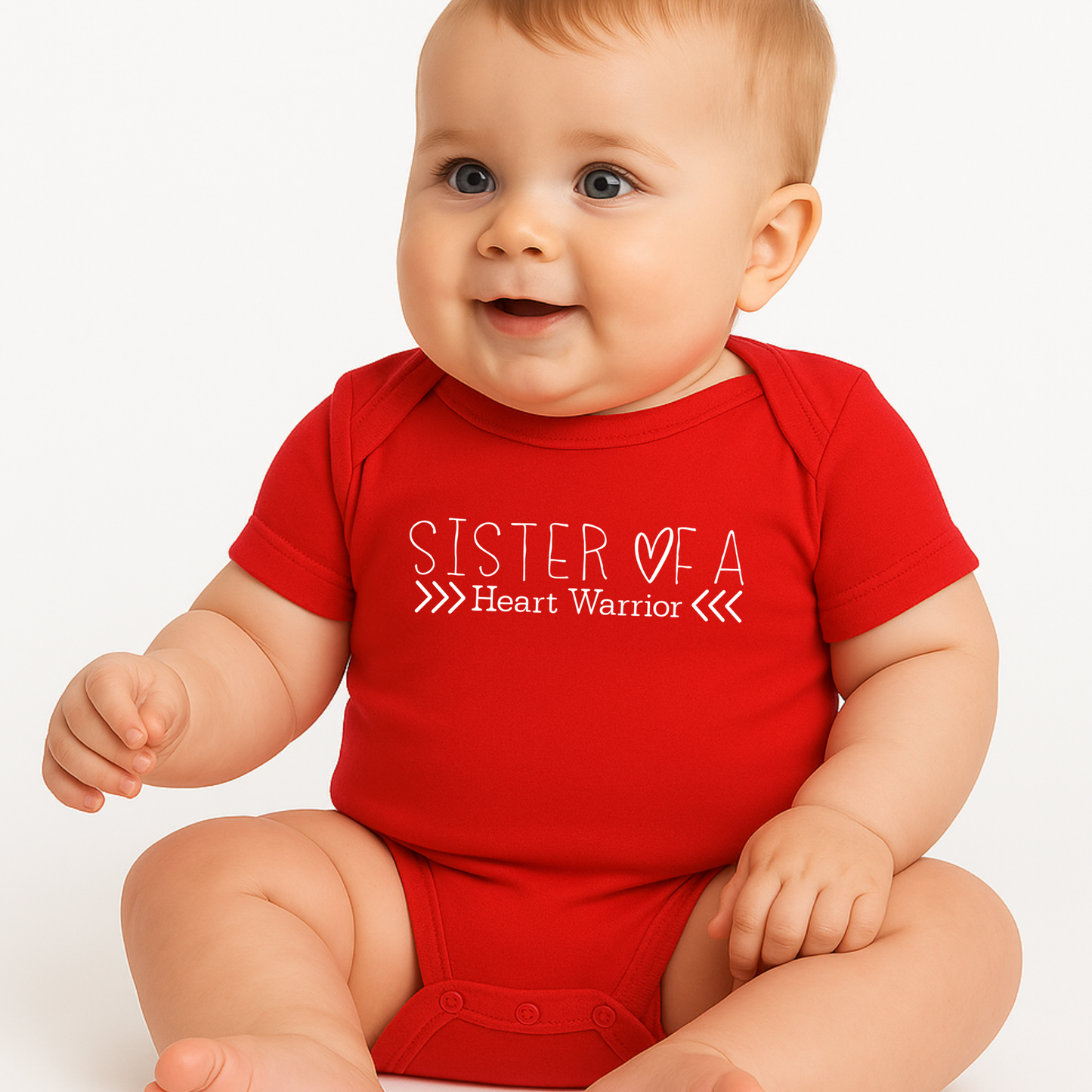 Heart Month CHD Awareness | Sister of a Heart Warrior-Kids Sizes