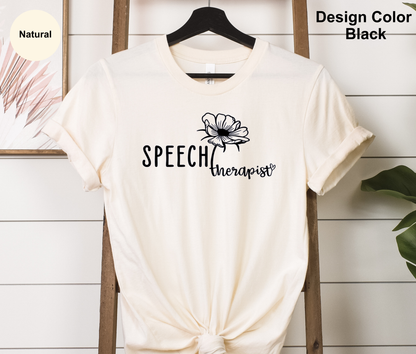 Delicate Flower-Speech Therapy Shirt
