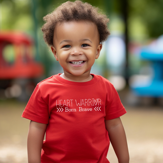 Heart Month CHD Awareness | Heart Warrior-Kids Sizes