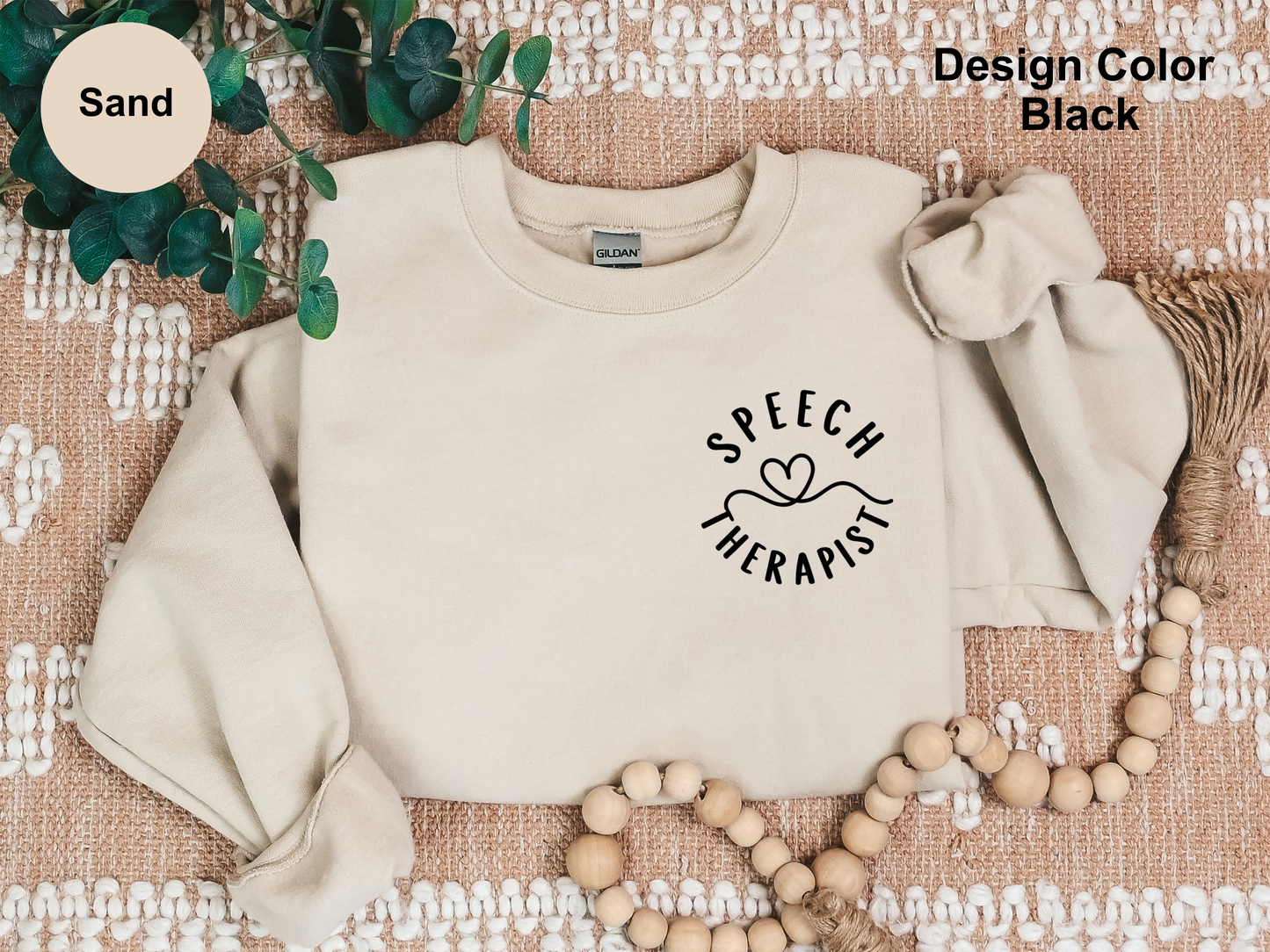 From The Heart-Speech Therapy Sweatshirt