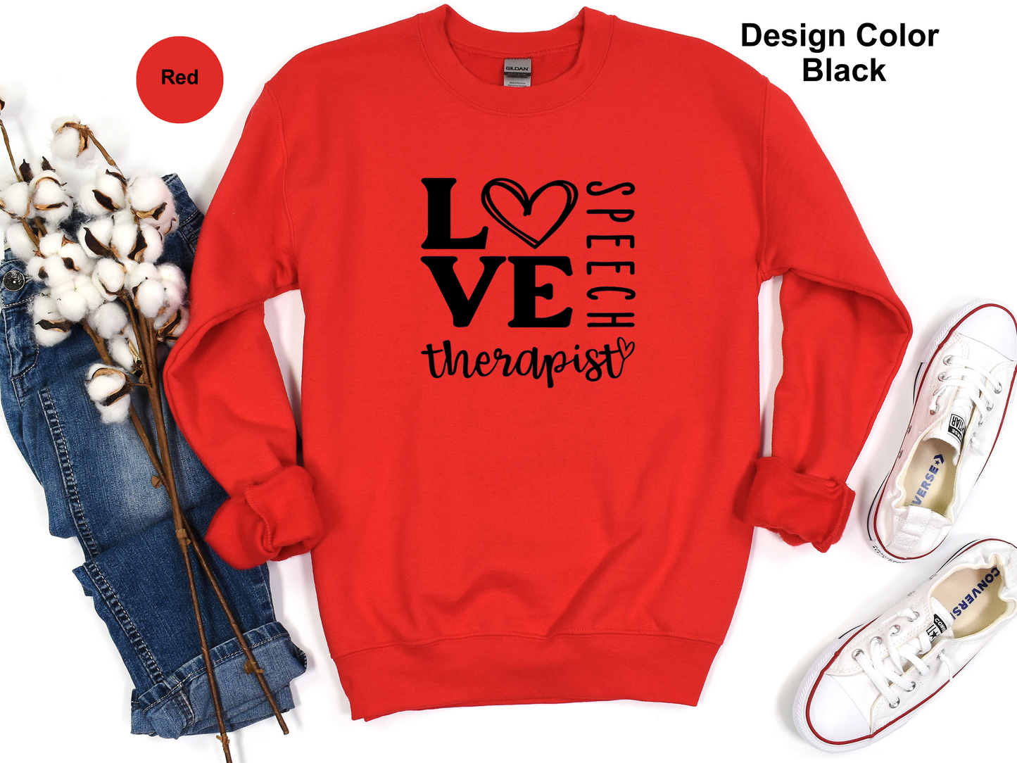 LOVE-Speech Therapy Sweatshirt