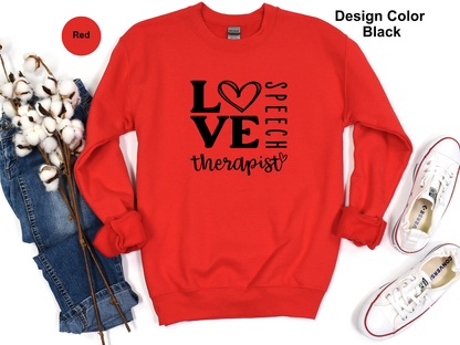 LOVE-Speech Therapy Sweatshirt
