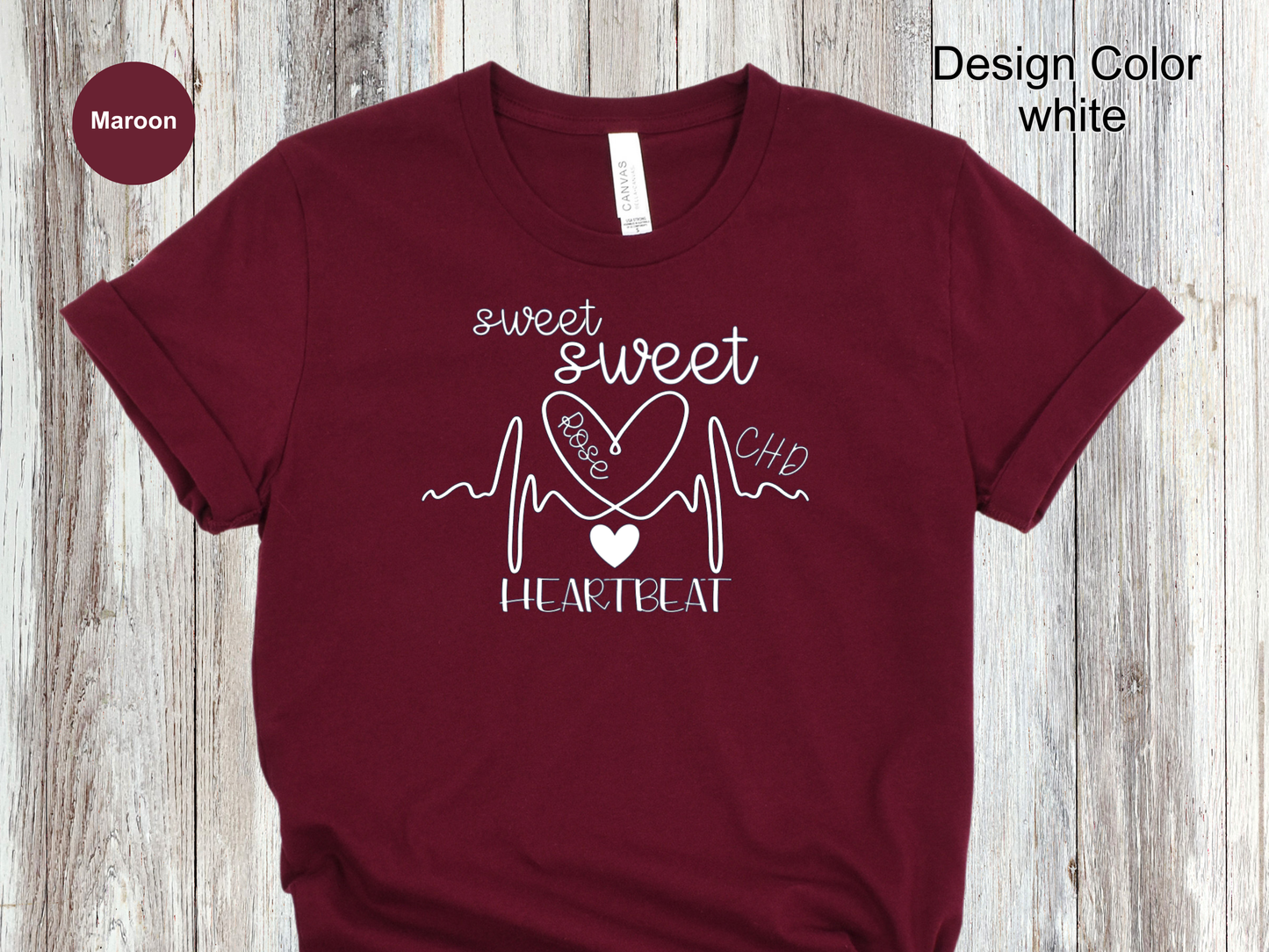 Sweet Sweet Heartbeats-CHD Awareness Shirt