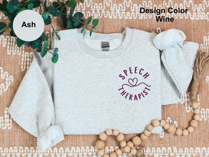 From The Heart-Speech Therapy Sweatshirt