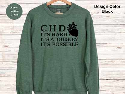 It's A Journey-CHD Awareness Sweatshirt