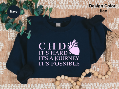 It's A Journey-CHD Awareness Sweatshirt