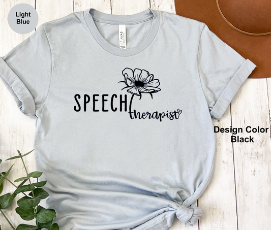 Delicate Flower-Speech Therapy Shirt