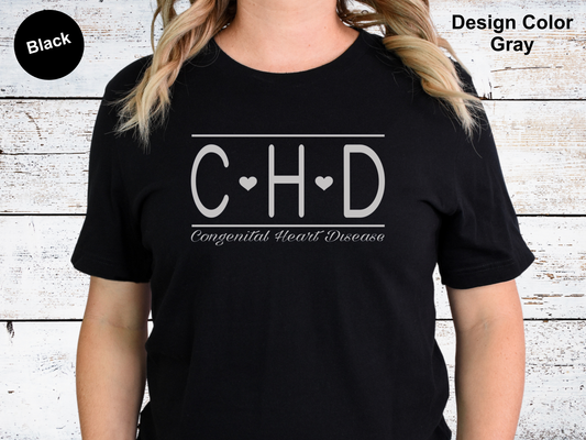 Minimalist Heart – CHD Awareness Shirt for Families & Supporters