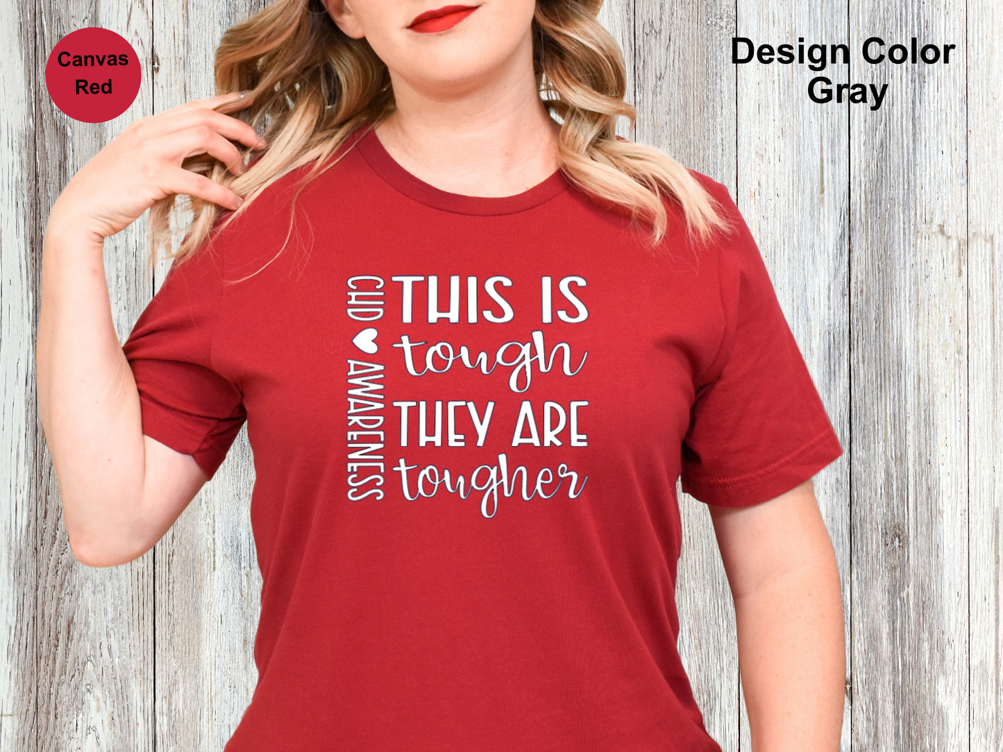 They Are Tougher-CHD Awareness Shirt