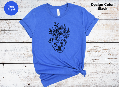 Invisible Wounds-CHD Awareness Shirt