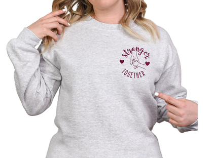CHD Mama Sweatshirt – Cozy Gildan Crewneck for Proud Heart Moms | Share Your Child’s Story in Comfort | Unbreakable Love – Mom and Toddler
