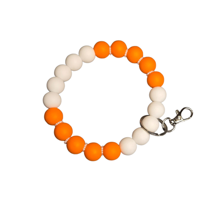 Silicone Wristlet Keychain|Nylon Cord|TN