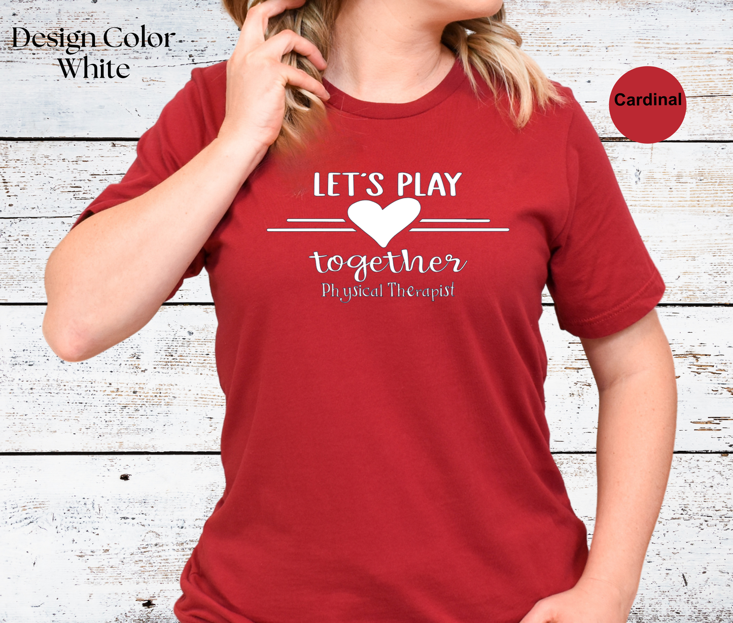 Let's Play-Physical Therapist T-Shirt