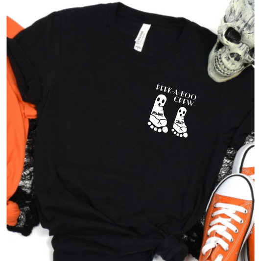 Peek-A-Boo Crew-Shirt