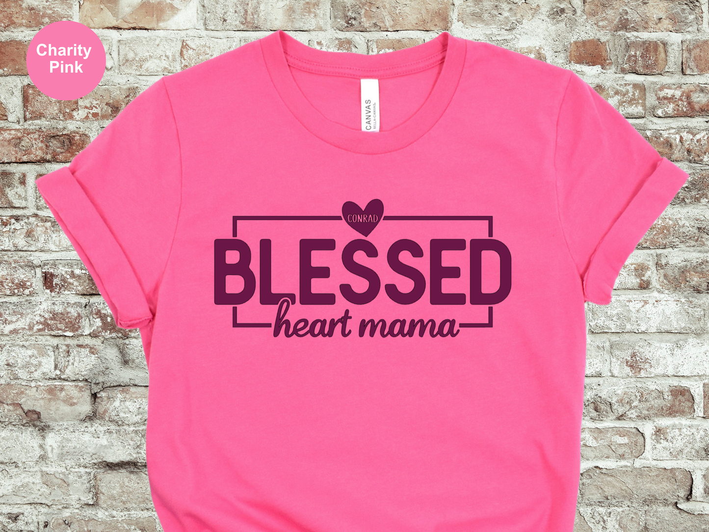 Blessed Heart Mama | CHD Awareness Tee Summer Colors