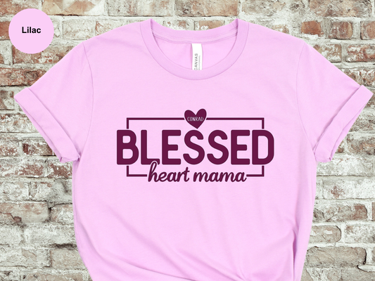 Blessed Heart Mama | CHD Awareness Tee Summer Colors